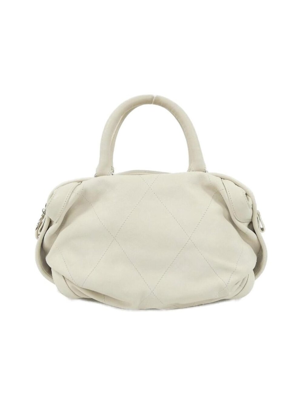 Chanel Vintage Bag Handbag Ivory